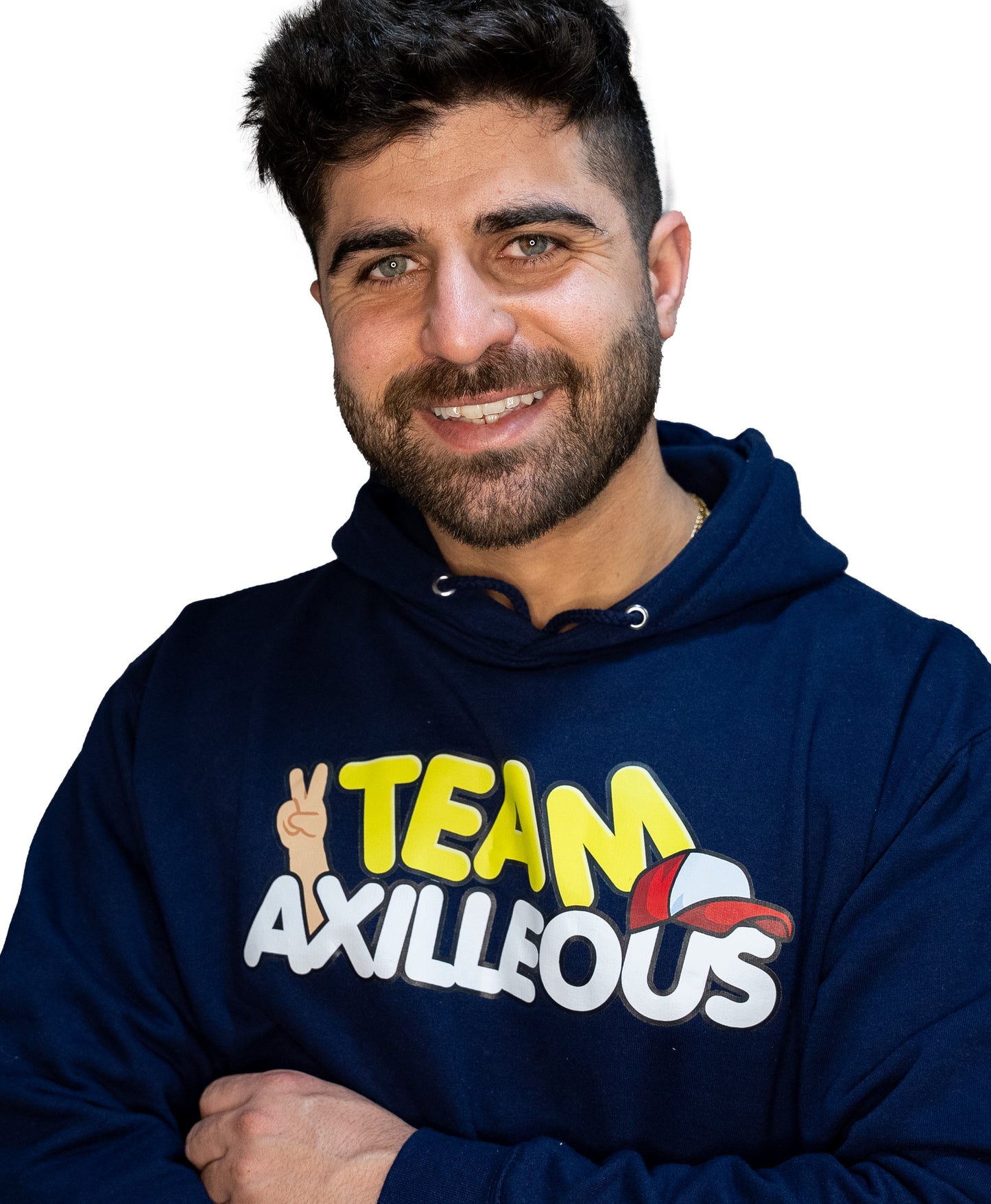 Φούτερ "TEAM AXILLEOUS" - Μπλε Navy - Tsoulfas Shop
