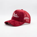 Red Velvet Cap by PTS Youngwear