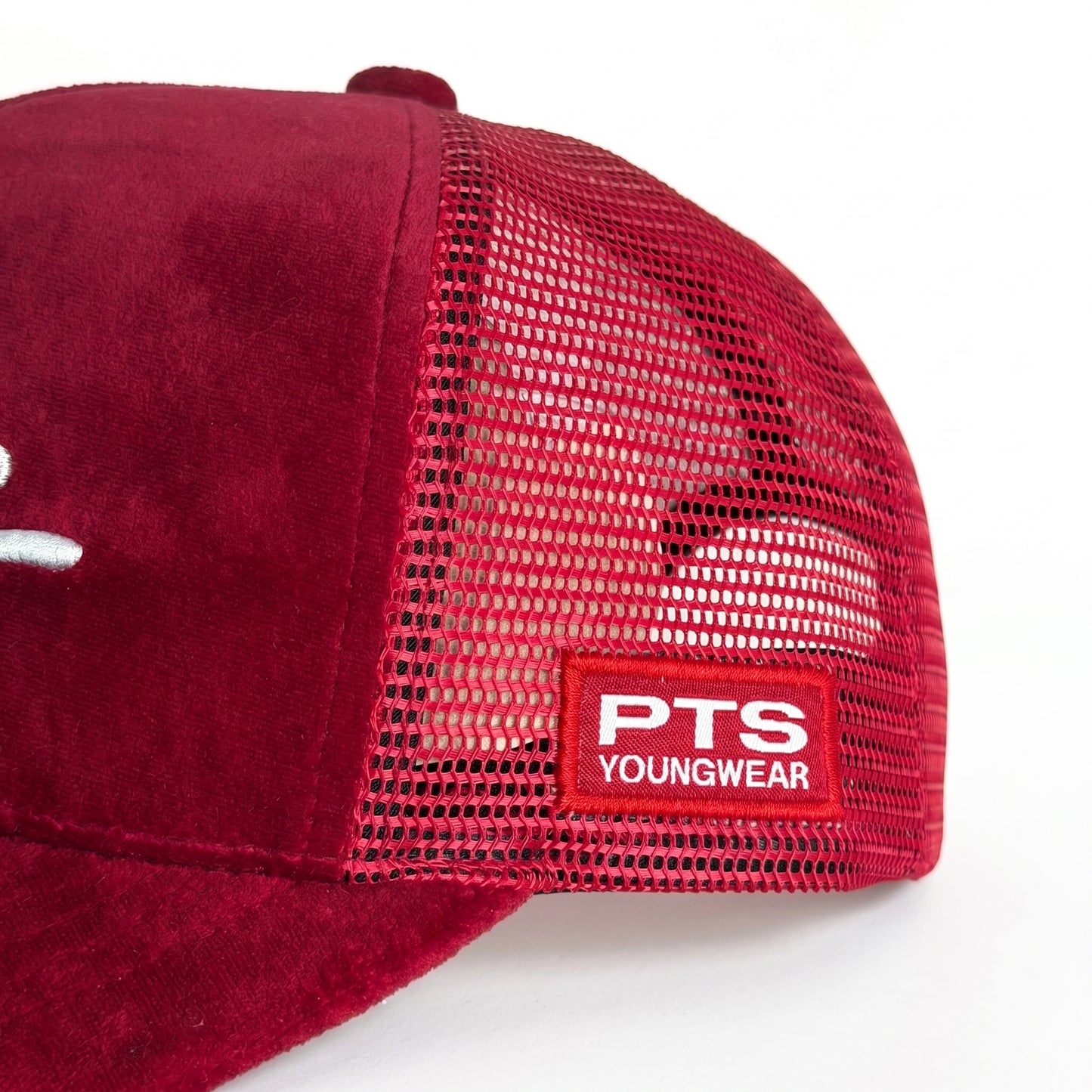 Red Velvet Cap by PTS Youngwear