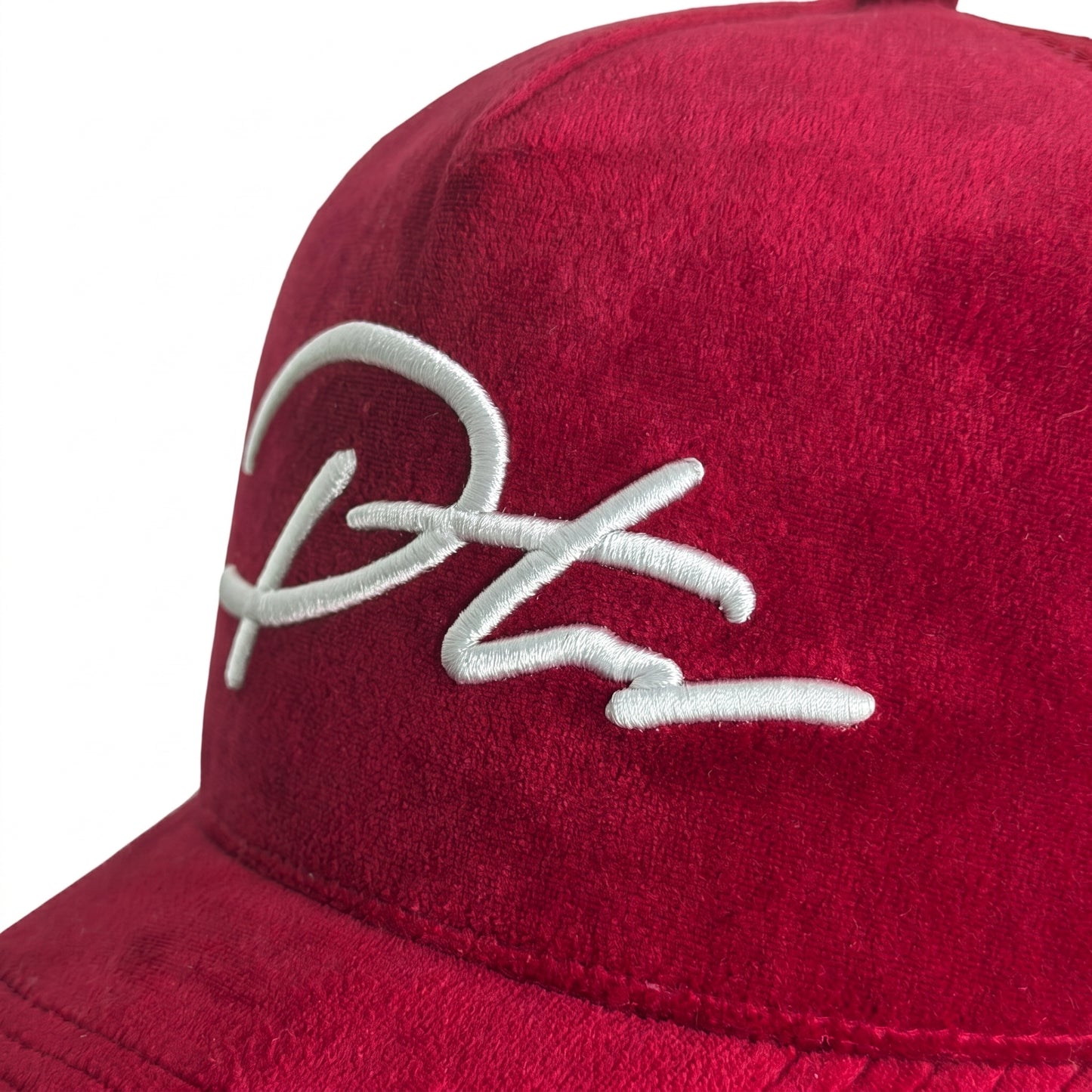 Red Velvet Cap by PTS Youngwear