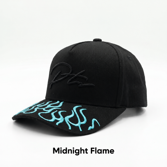 Midnight Flame — καπέλο PTS Youngwear με την ονομασία του