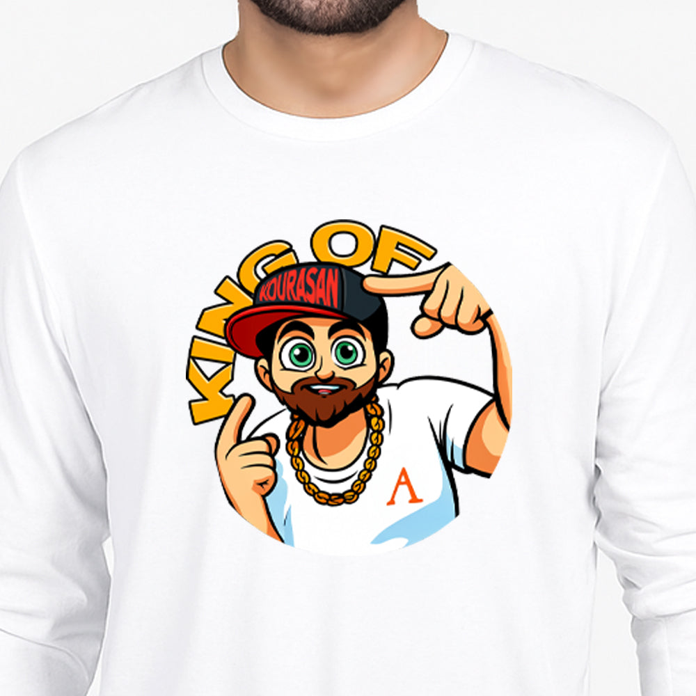 "KING OF KOURASAN" ΑΧΙΛΛΕΑΣ ΑΔΕΛΦΙΚΗ ΑΓΑΠΗ - Μακρύ Μανίκι