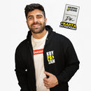 Ζακέτα "ΚΟΥΡΑΣΑΝ" με κουκούλα - Μαύρο